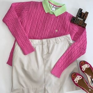 🌴LILLY PULITZER Khaki Skirt